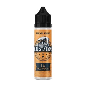 Steam Train Old Stations LA Wild Tobacco 12ml_60ml bottle flavor